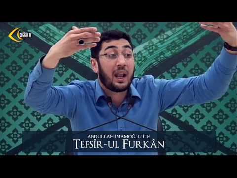 [105. Ders] Abdullah İmamoğlu İle Tefsîr-ul Furkân