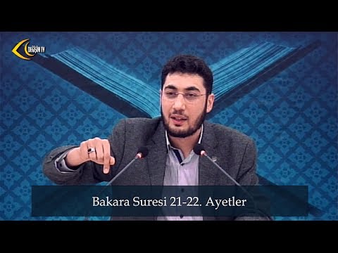 [12. Ders] Abdullah İmamoğlu İle Tefsîr-ul Furkân