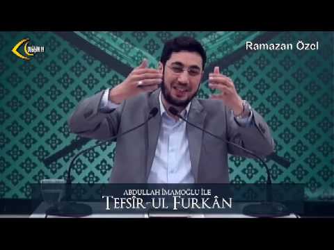 [135. Ders] Abdullah İmamoğlu İle Tefsîr-ul Furkân [Ramazan Özel]