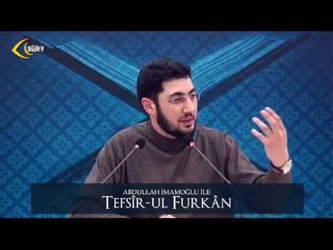 [33. Ders] Abdullah İmamoğlu İle Tefsîr-ul Furkân