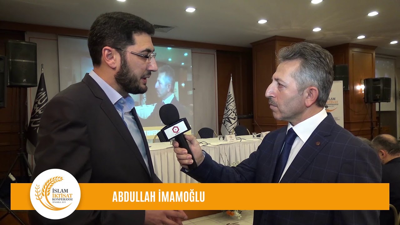 Abdullah İmamoğlu, Uluslararası İslam İktisat Konferansı Röportajı