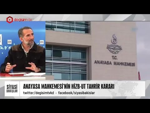 ANAYASA MAHKEMESİ'NİN HİZB-UT TAHRİR KARARI