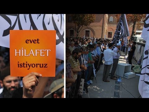 Ankaralı Müslümanlar "Hilafet Olsaydı Yaşanmazdı" diye haykırdı