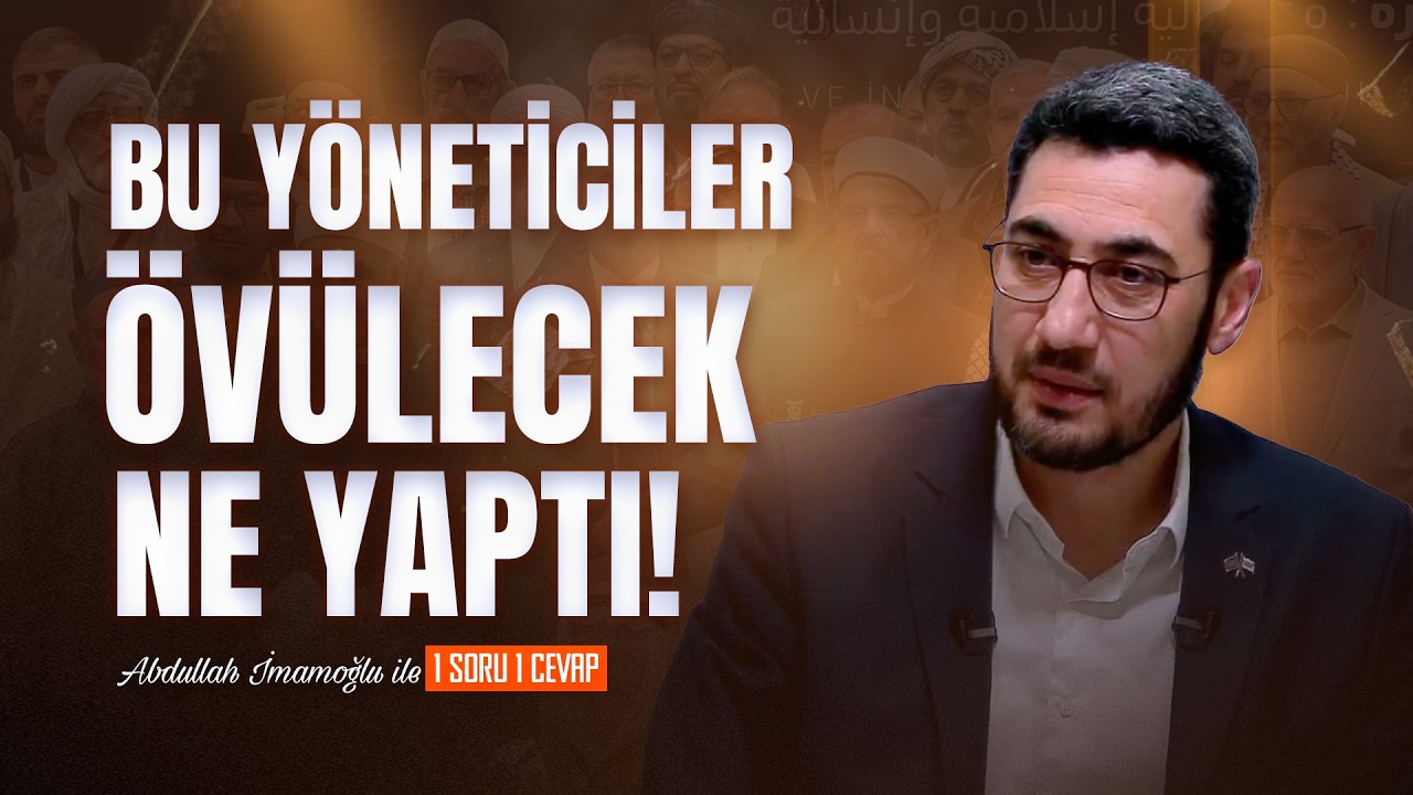 Bu Yöneticiler Övülecek Ne Yaptı? Abdullah İmamoğlu