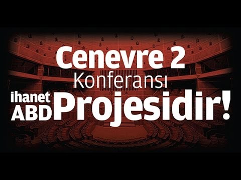 Cenevre 2 İhanettir Basın Açıklamaları