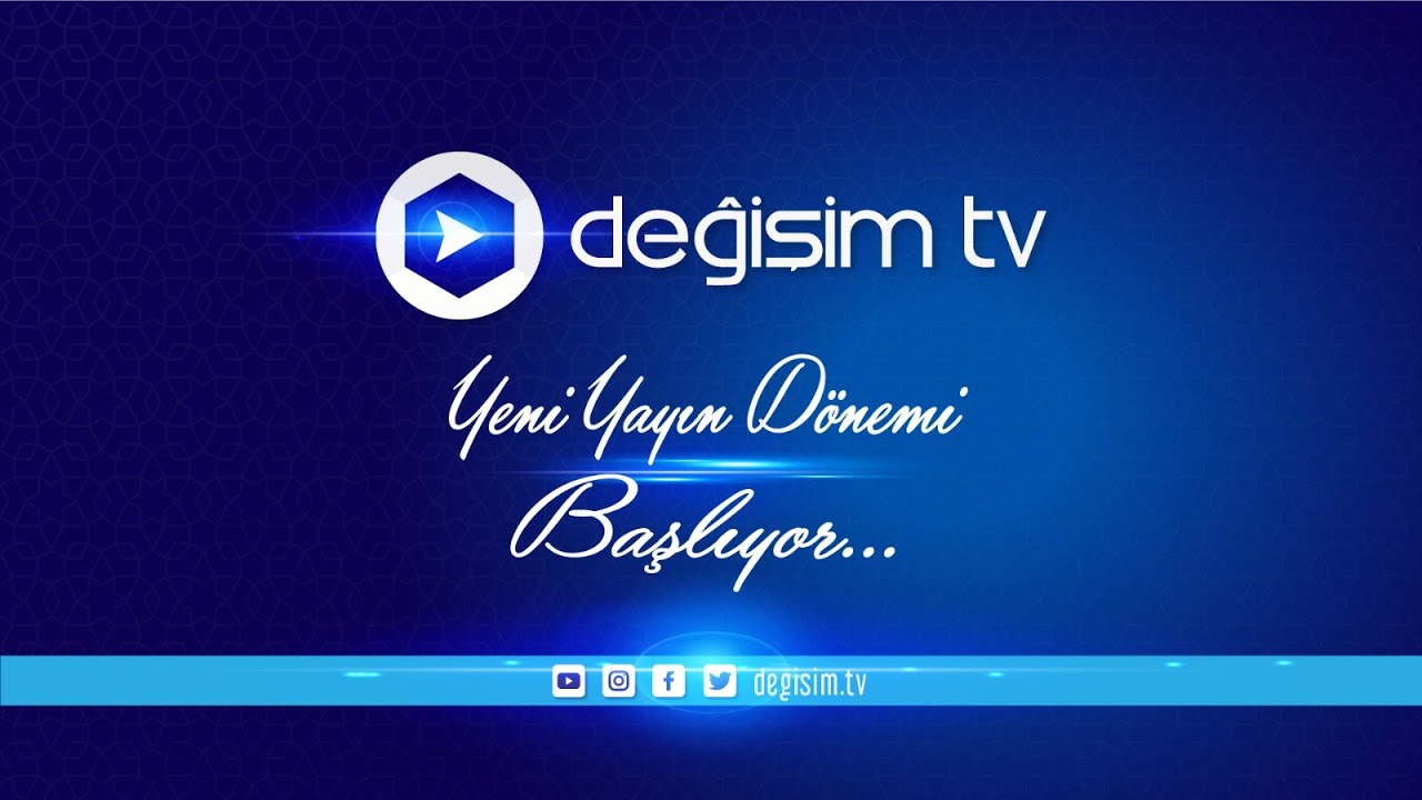 Değişim TV'nin Yeni Yayın Dönemi 27 Eylül'de Başlıyor...