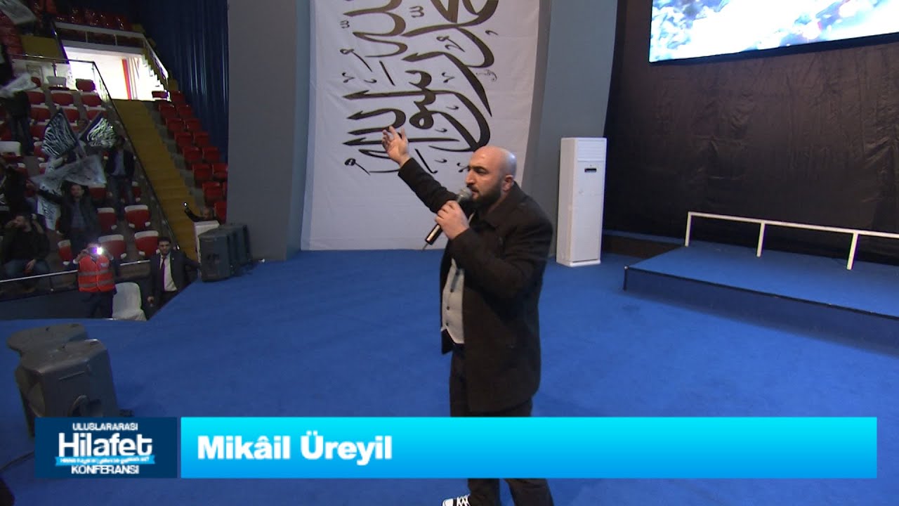 EZGİLERİYLE MİKAİL YÜREYİL'DE ULUSLARARASI HİLAFET KONFERANSINDA