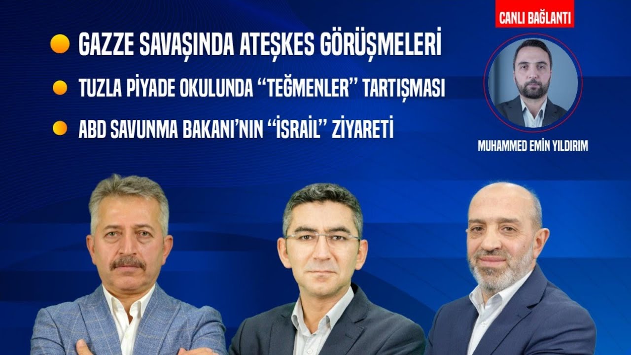 Gazze için “Tek Yürek Tek Ses” | Gazze Ateşkes Görüşmeleri | ABD Savunma Bakanının “İsrail” ziyareti