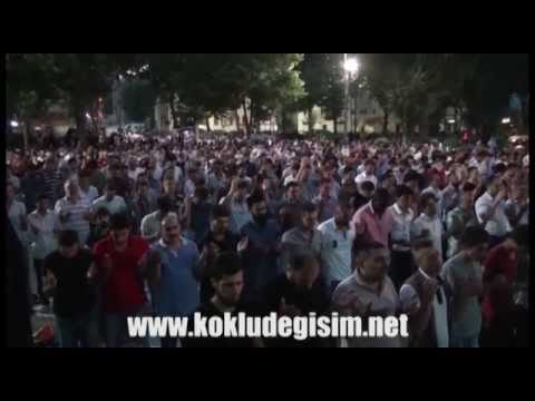 Gazzeli Müslümanlar İçin Tüm Türkiye'de Kunut Duası Gerçekleştirdik