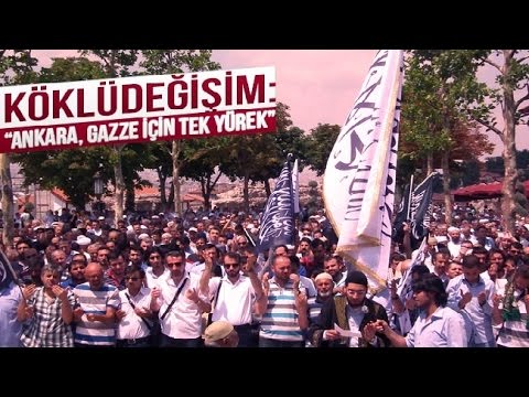 Gıyabi Cenaze Namazı: Ankara Gazze İçin Tek Yürek