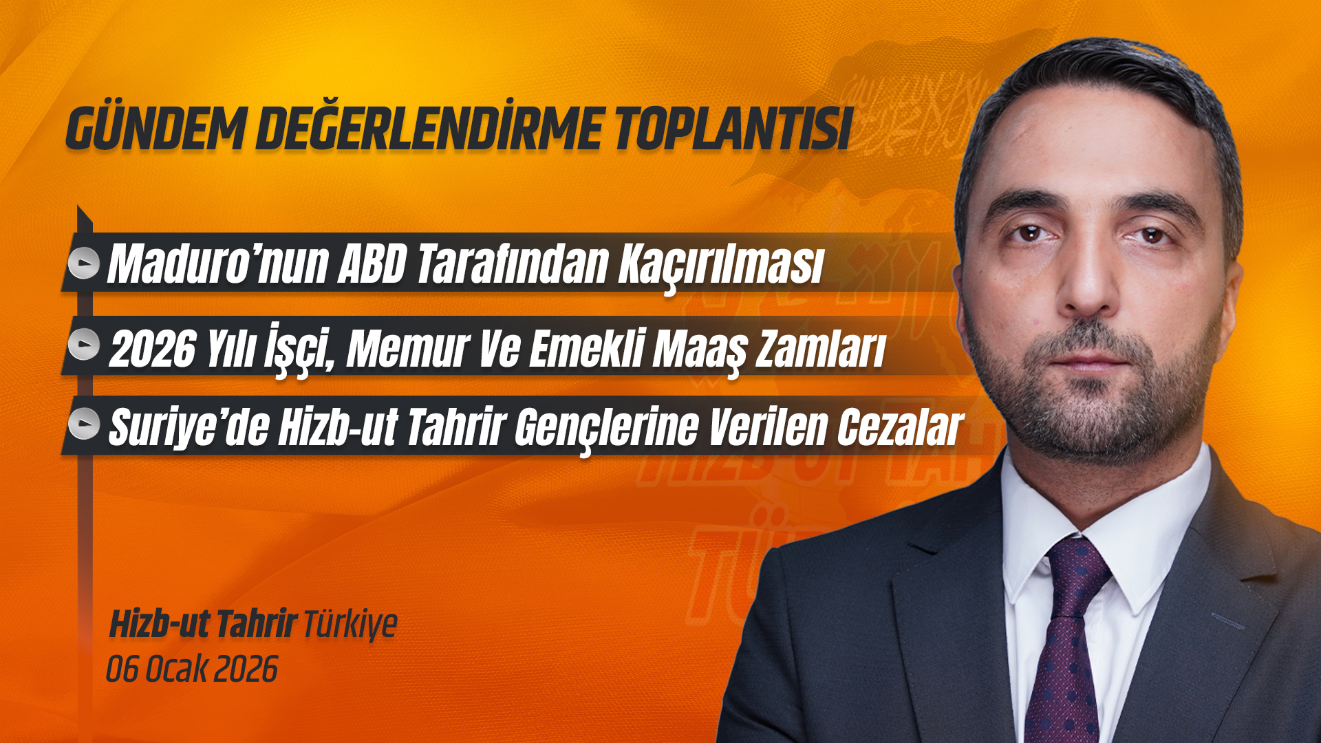Haftalık Değerlendirme Toplantısı - 6 Ocak 2026