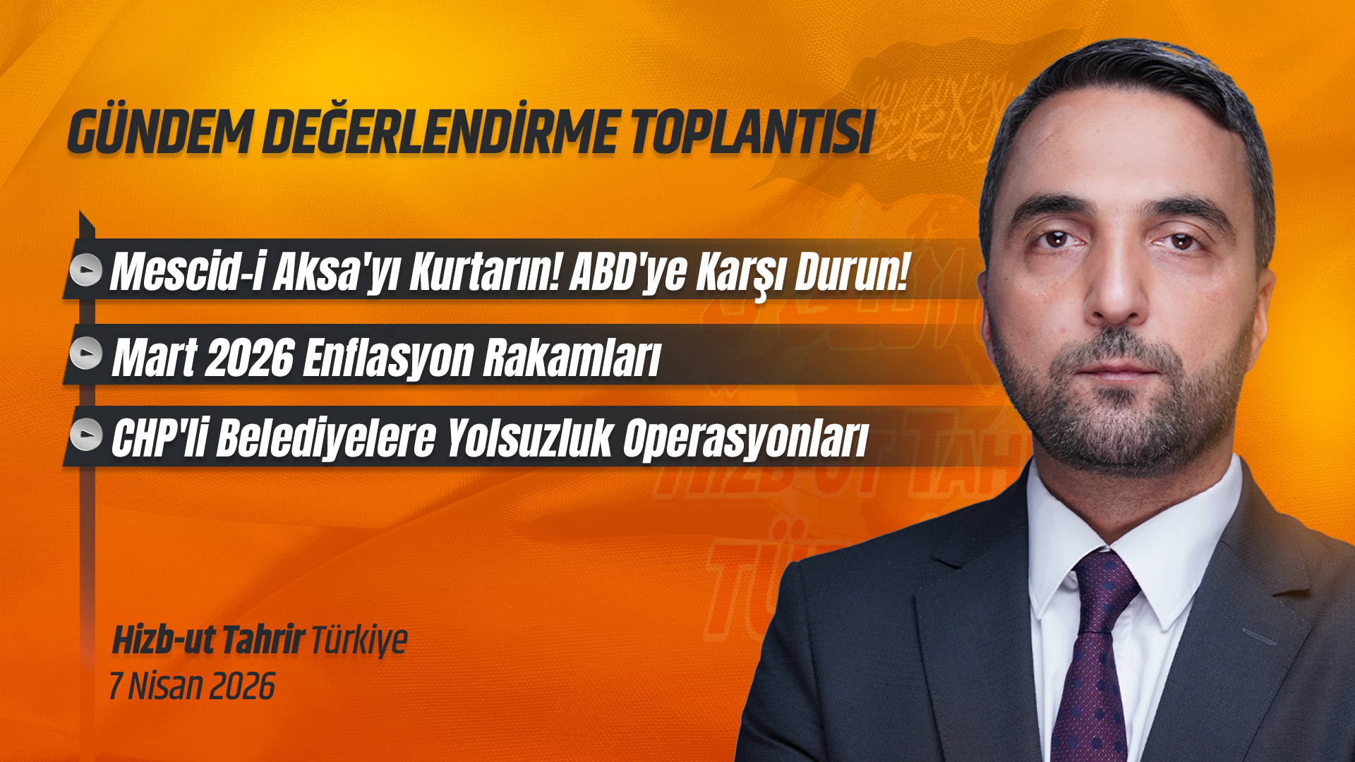 Haftalık Değerlendirme Toplantısı - 7 Nisan 2026