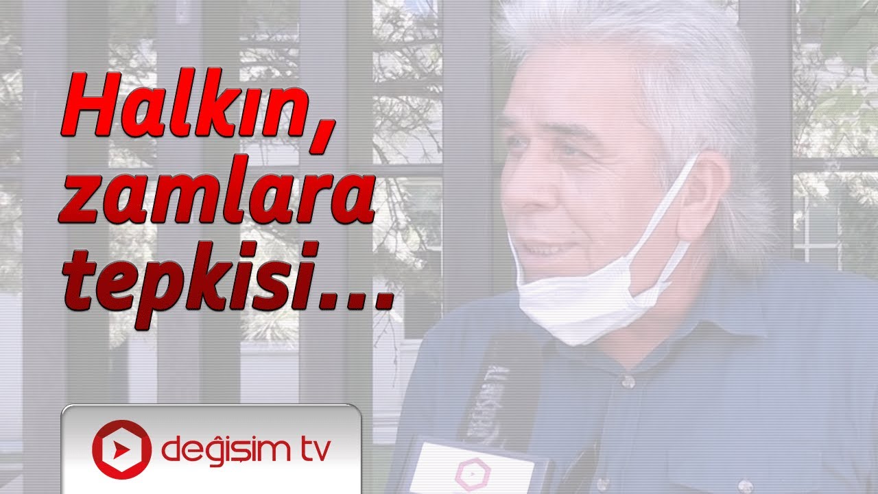 Halkın, Tüketim Ürünlerine Yapılan Zamlara ve Kısıtlı Maaş Artışlarına Tepkisi...