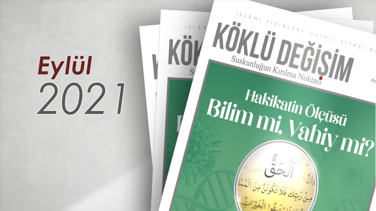 Köklü Değişim Dergisi | Eylül 2021