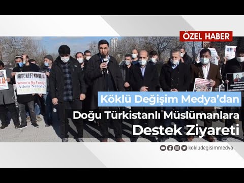 Köklü Değişim Medya’dan Doğu Türkistanlı Müslümanlara Destek Ziyareti