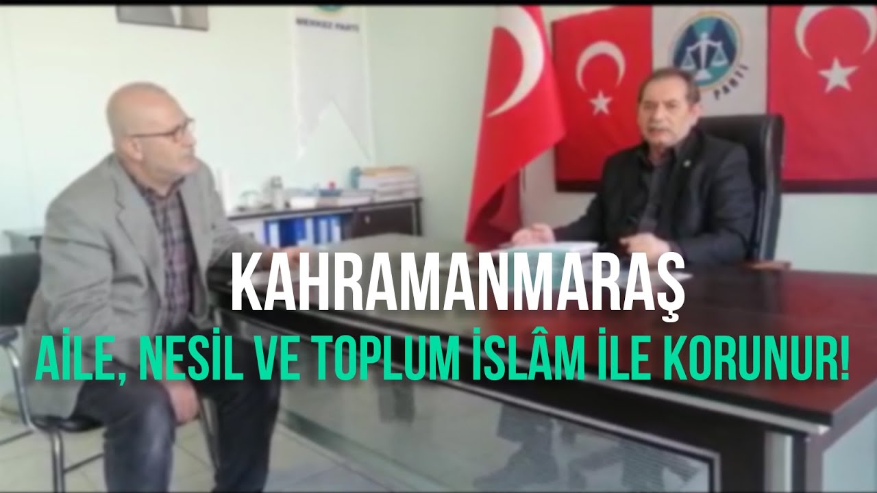 STK Röportajları Kahramanmaraş: Aile, Nesil ve Toplum İslâm ile Korunur!