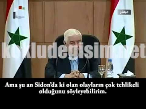Suriye Dışişleri bakanı Velid Muallim'den Çarpıcı Açıklama - Hilafet